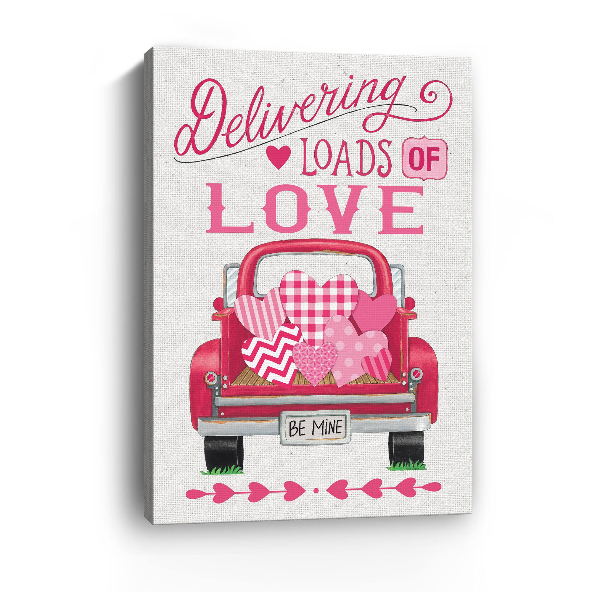 Delivering Loads of Love Canvas Giclée Art